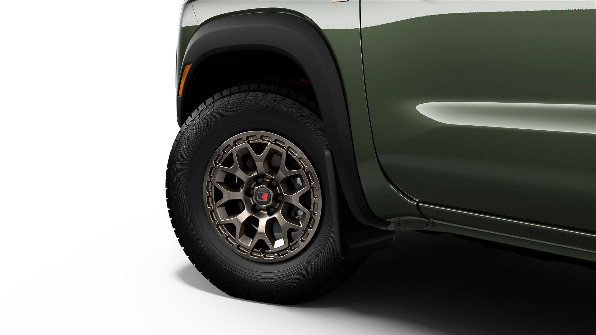 Frontier PRO-4X Build and Price Tactical Green exterior feature 1