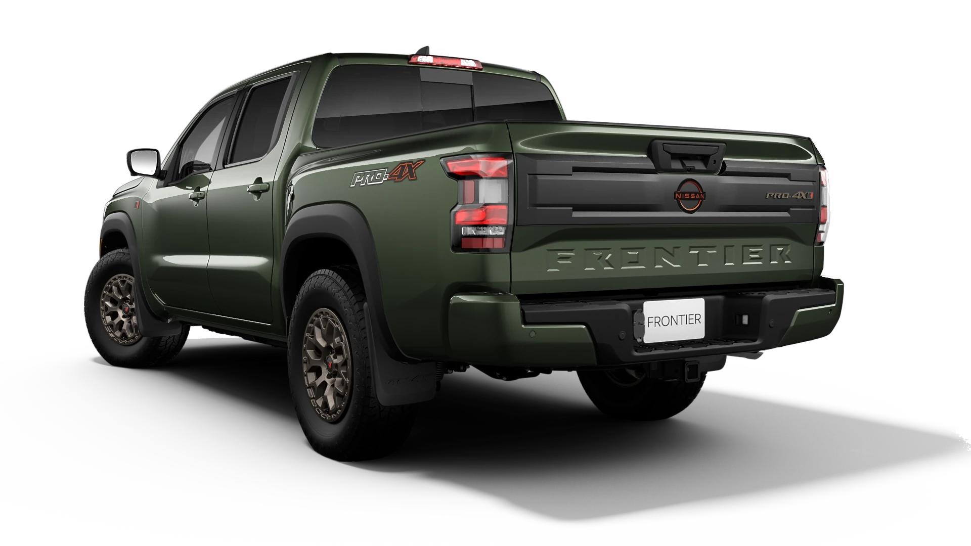 Frontier PRO-4X Build and Price Tactical Green exterior feature 3