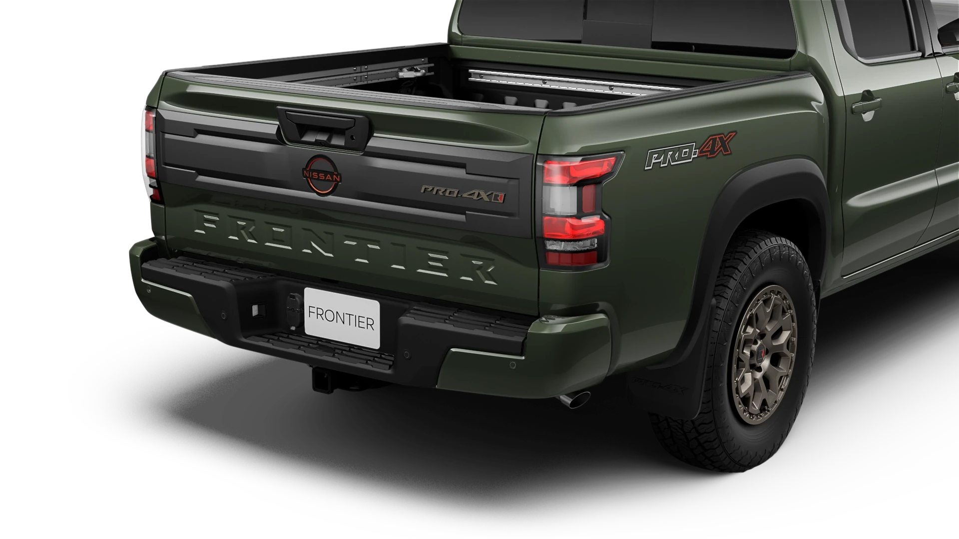 Frontier PRO-4X Build and Price Tactical Green exterior feature 6