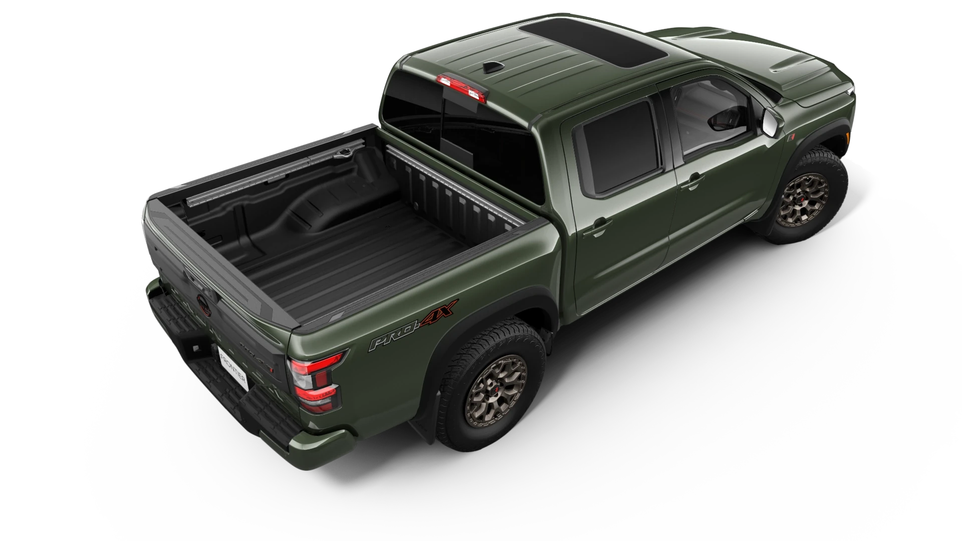 Frontier PRO-4X Build and Price Tactical Green exterior feature 8