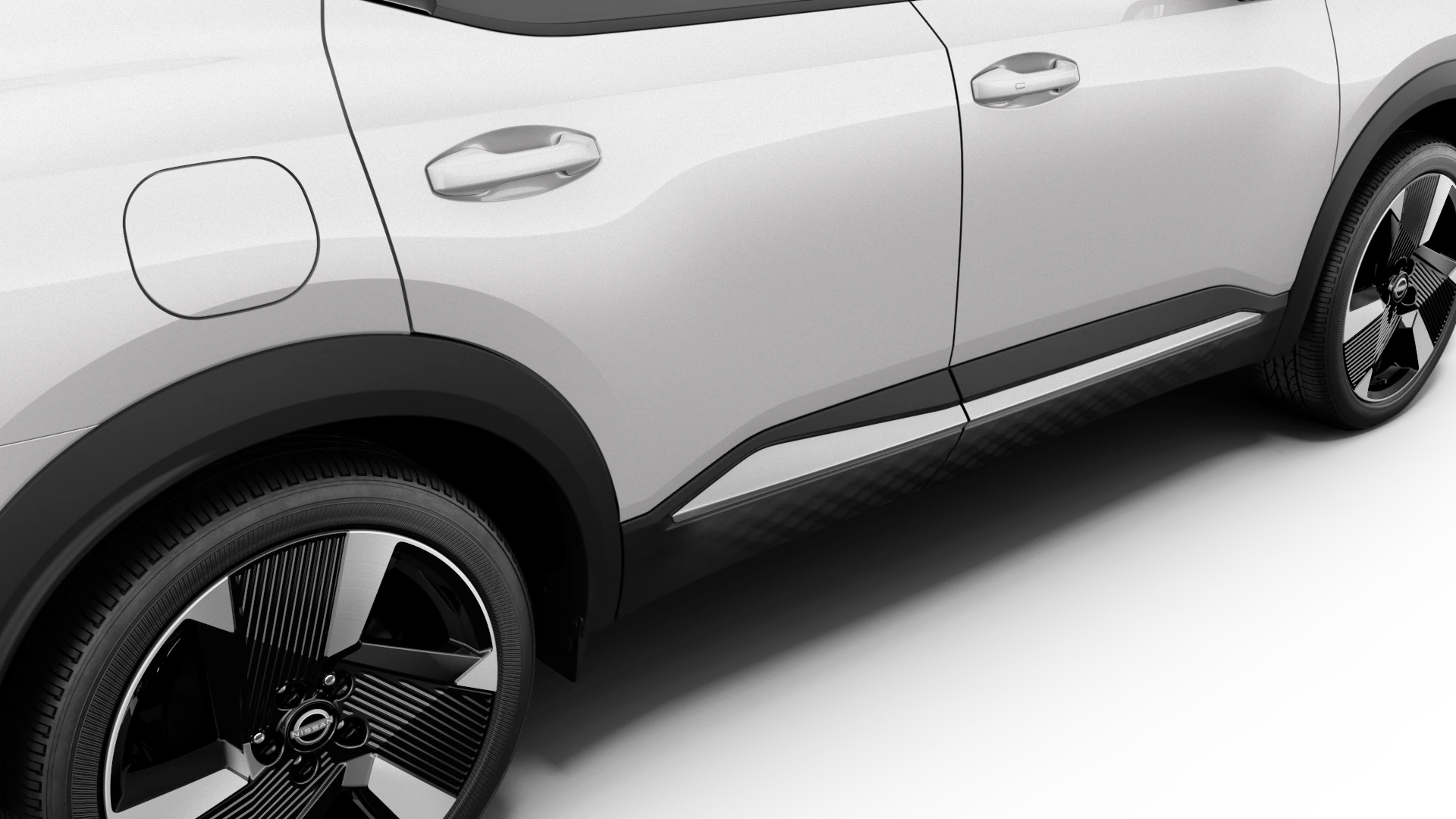 Kicks SR Build and Price Aspen White exterior feature 2