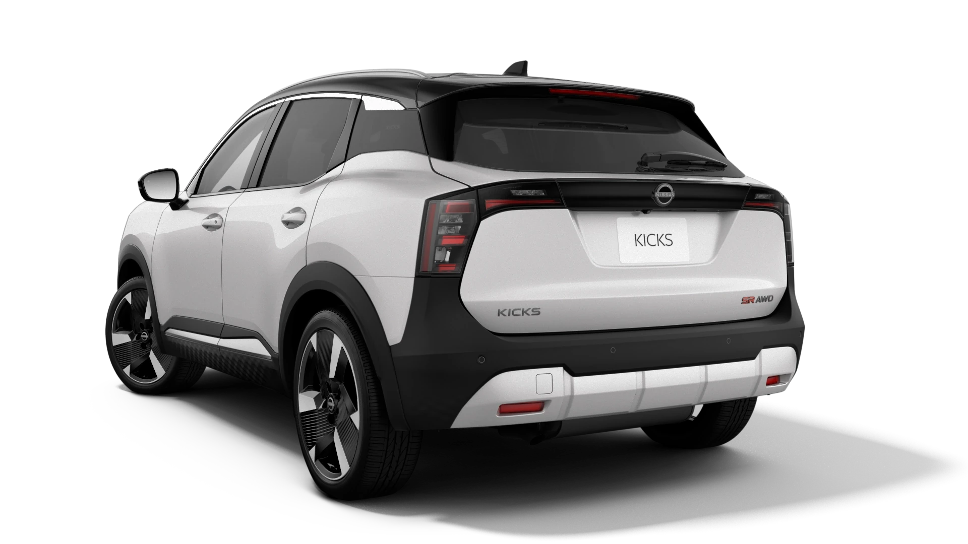 Kicks SR Build and Price Aspen White exterior feature 3