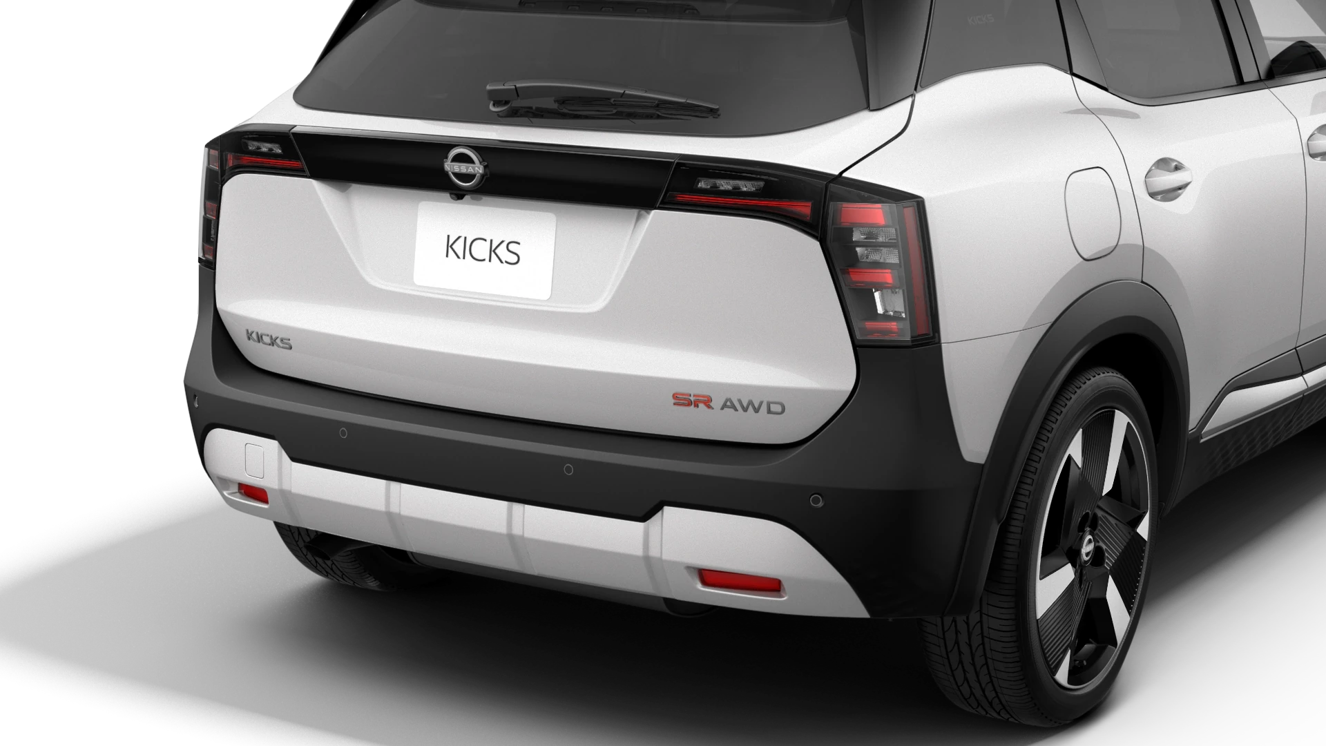 Kicks SR Build and Price Aspen White exterior feature 6