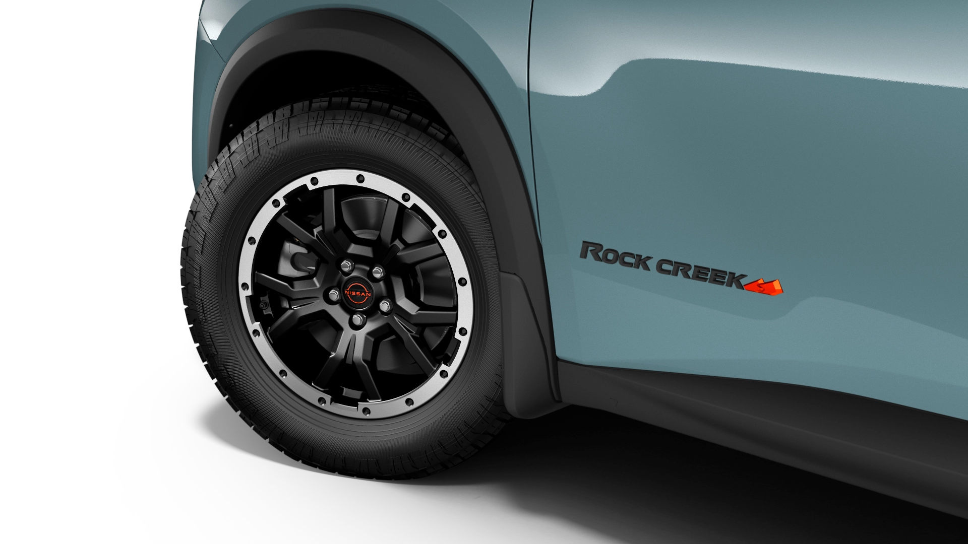 Pathfinder Rock Creek exterior feature render in Baltic Teal