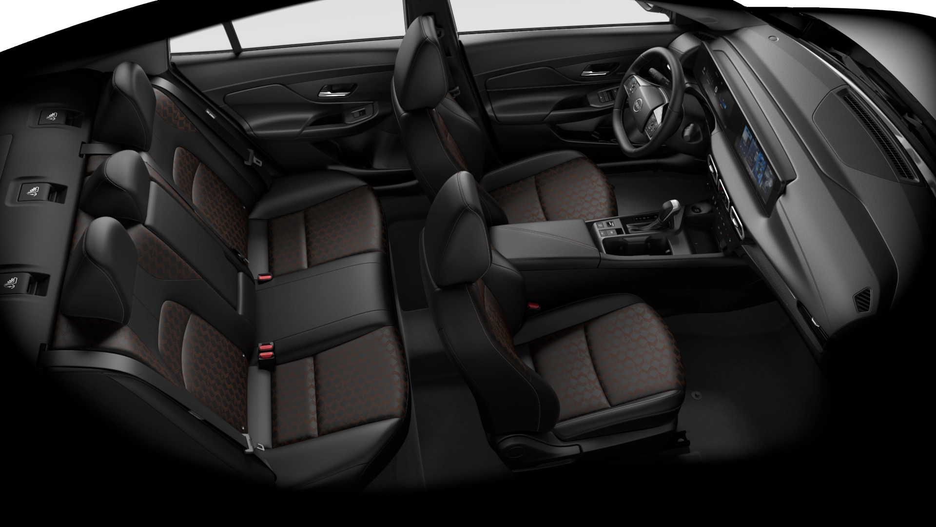 Sentra SR Premium interior feature render 2
