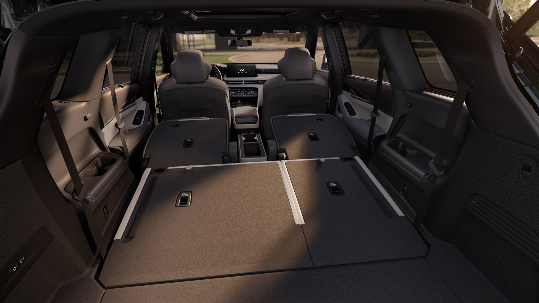 Cargo configuration 02 for the Infiniti QX60 launch