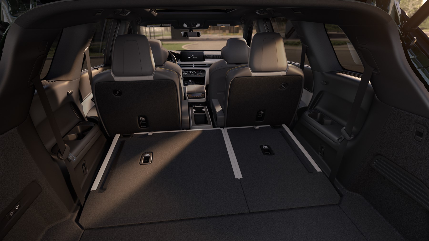 Cargo configuration 03 for the Infiniti QX60 launch