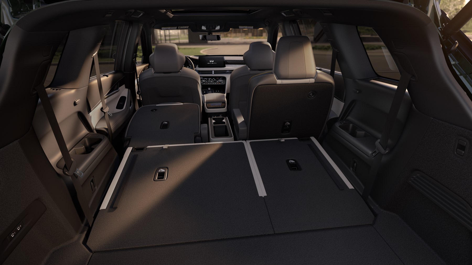 Cargo configuration 04 for the Infiniti QX60 launch