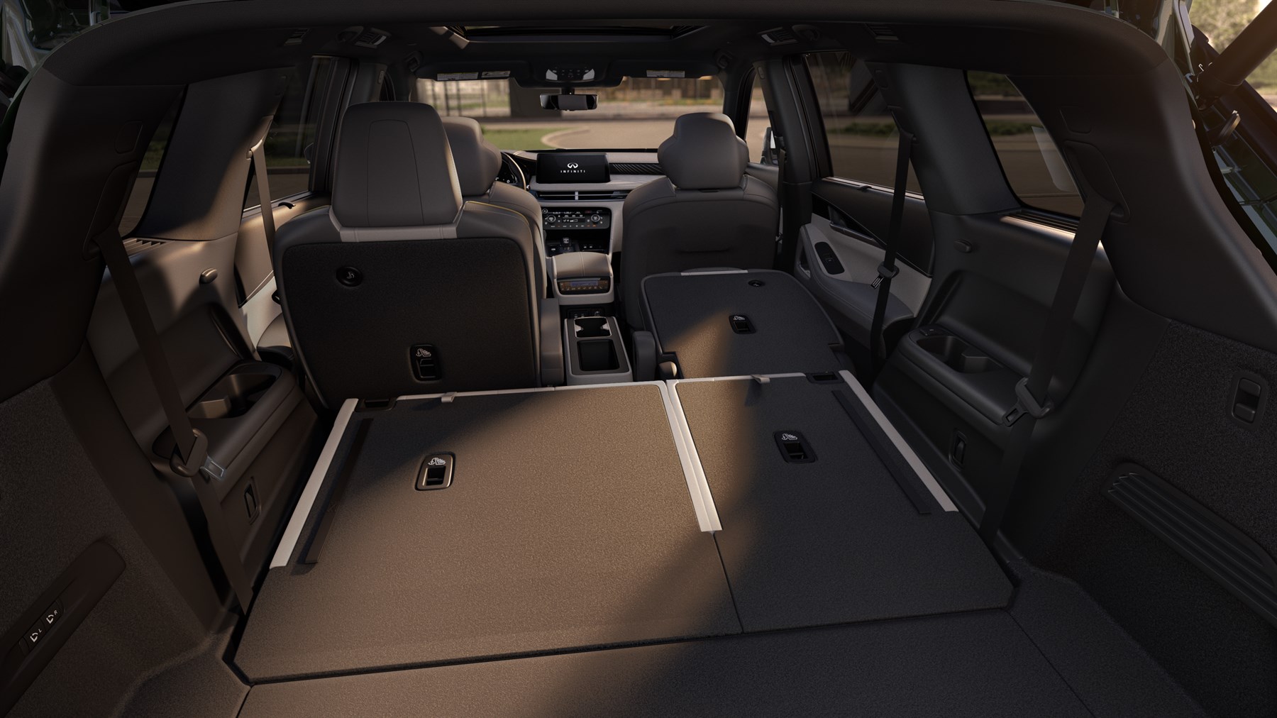 Cargo configuration 05 for the Infiniti QX60 launch